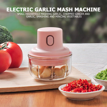 Single Jar Chopper 100 ml + 250 ml Rechargeable and Wireless Double Bowl Chopper Shopcify