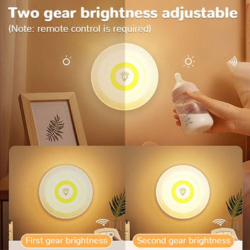 Set Of 3 Wireless Remote Control Light
