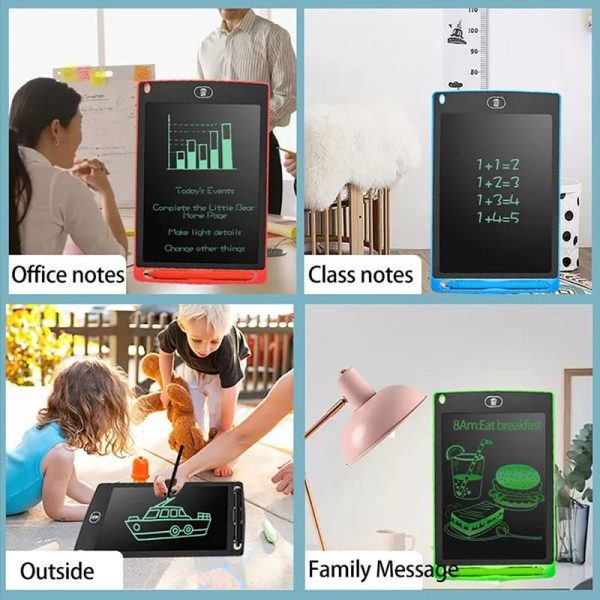 12 Inch Writing Pad Lcd Tablet For Kid (random Color) Shopcify