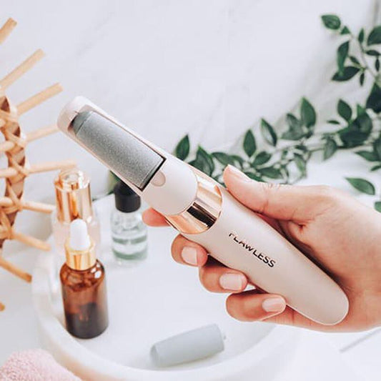 Electric Foot File & Callus Remover – Professional Pedicure Tool Flawless Pedi Machine Shopcify